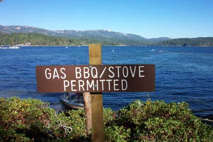 2314 Gas BBQ/Stove Permitted